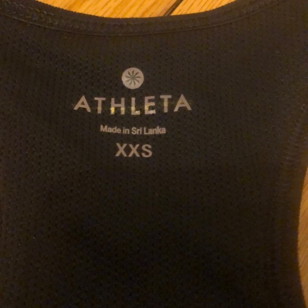 🌸ATHLETA SPORTS BRA XXS - BLACK 🌸 VGUC - Picture 2 of 6
